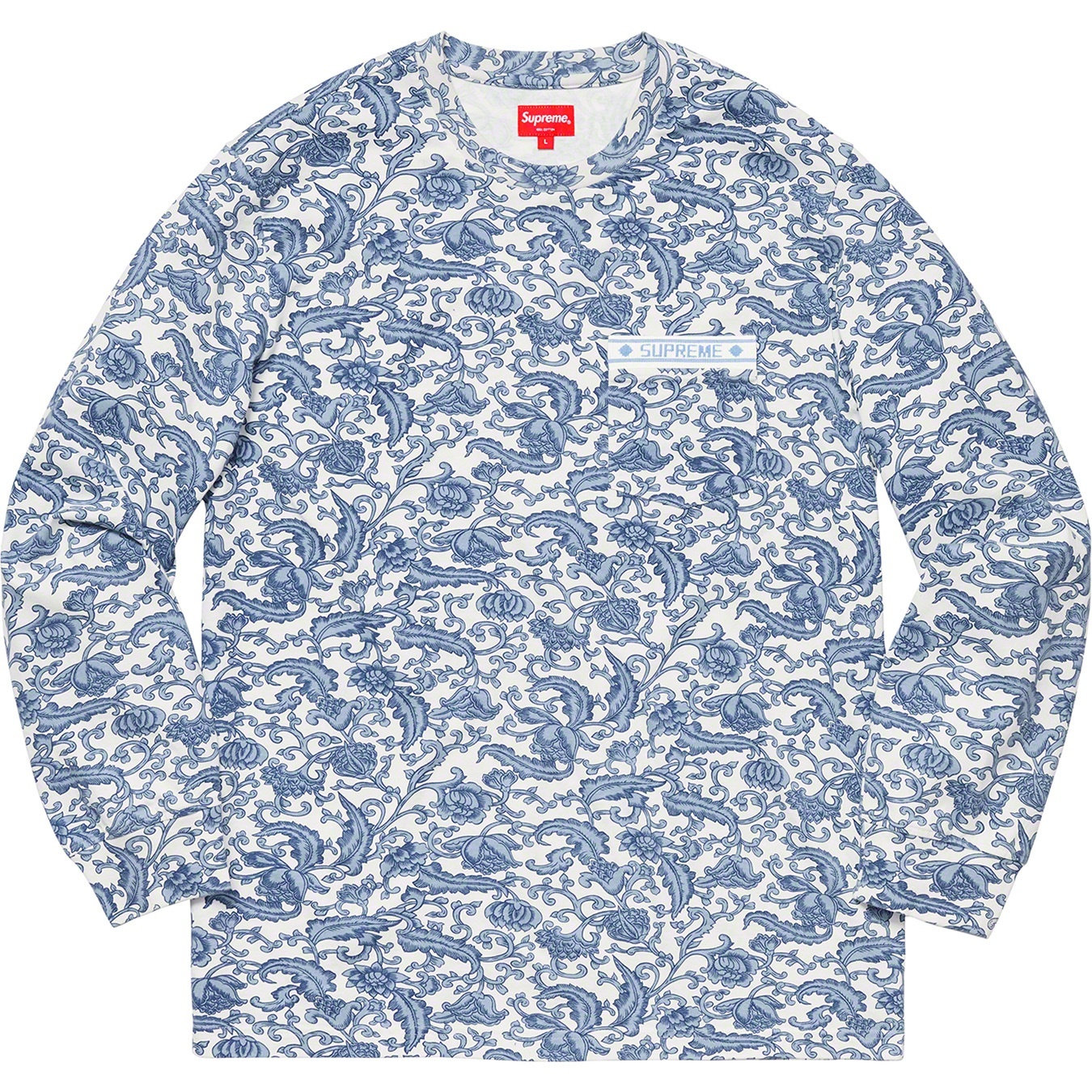 Damask L/S Top view 5